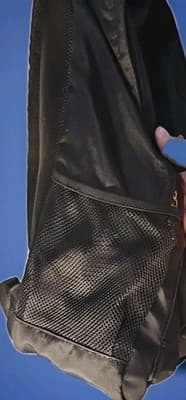 Robert Graham Always Behind You Solid Black Backpack Recycled Polyester - Thumbnail 6