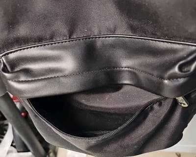 Robert Graham Always Behind You Solid Black Backpack Recycled Polyester - Thumbnail 4