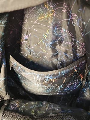 Robert Graham Always Behind You Solid Black Backpack Recycled Polyester - Thumbnail 10