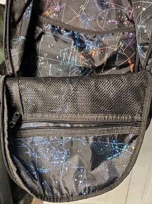 Robert Graham Always Behind You Solid Black Backpack Recycled Polyester - Thumbnail 9