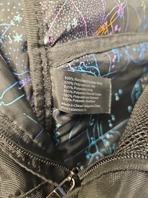 Robert Graham Always Behind You Solid Black Backpack Recycled Polyester - Thumbnail 12