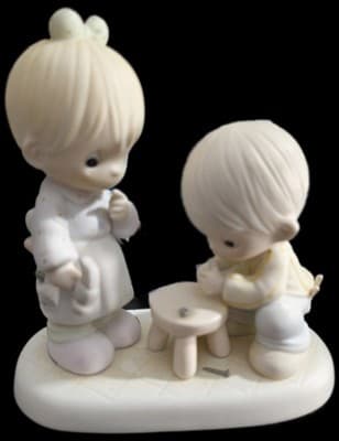 Precious Moments Figurines Lot Of 10 (Unboxed- Entire Order Will Not Have Boxes) - Thumbnail 8