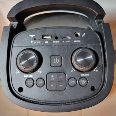 Wireless Bluetooth Karoake Machine No Microphone Included Makes Great BT Speaker - Thumbnail 8