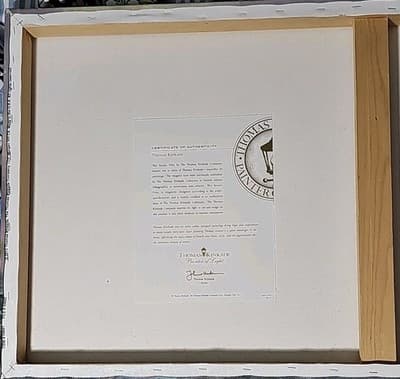 Thomas Kinkade Conquering the Storms 16" x 31" Gallery Wrapped Canvas (With COA) - Thumbnail 6