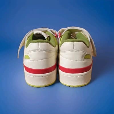 Adidas Forum Low "The Grinch" Shoes Christmas Edition Sneakers Size M 10.5 - Thumbnail 10