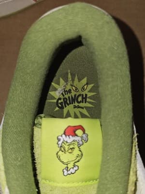 Adidas Forum Low "The Grinch" Shoes Christmas Edition Sneakers Size M 10.5 - Thumbnail 9