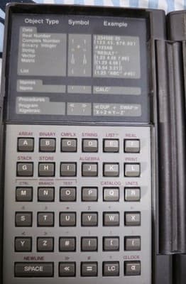 Vintage Hewlett Packard 28C Graphing Calculator 3 New Batteries Fully Working - Thumbnail 4