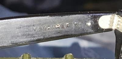 Vintage Bausch & Lomb Ray-Ban Wayfarer II Special Series With Case Great Condish - Thumbnail 6