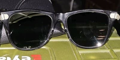 Vintage Bausch & Lomb Ray-Ban Wayfarer II Special Series With Case Great Condish - Thumbnail 11