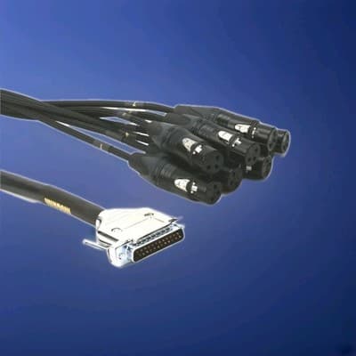 Mogami Gold 8-Channel DB25 to XLR Female - 10’ - Image 1
