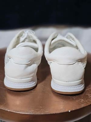 Women's White Mesh Sneakers, DV by Dolce Vita Jammy Size 8.5 - Thumbnail 3