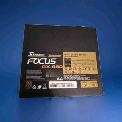 Seasonic Focus GX-850 80 Plus Gold Power Supply - Image 1