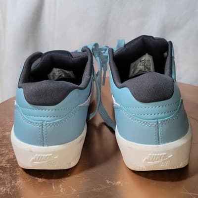 Nike SB Force 58 Premium L Men's Shoes Denim Turquoise/Pink Foam (Size 6) - Thumbnail 5