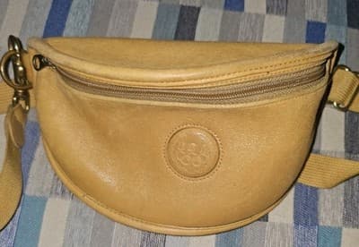 RARE Coach Yellow Olympic Fanny Pack/Bum Bag 1996 Atlanta Olympic Games - Image 1
