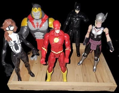Super Hero 12” Action Figures Lot of 6 Marvel/DC Comics Heroes - Thumbnail 7