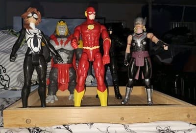 Super Hero 12” Action Figures Lot of 6 Marvel/DC Comics Heroes - Thumbnail 5