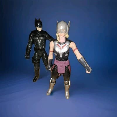 Super Hero 12” Action Figures Lot of 6 Marvel/DC Comics Heroes - Thumbnail 10