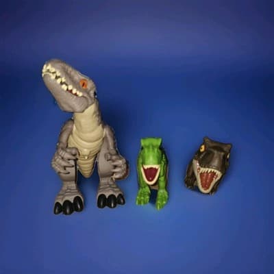 Lot Of 3 Dinosaur Action Figures - Thumbnail 2