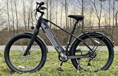 Schwinn Adult Coston DX 27.5 Step through Hybrid E-bike Black (Only 120 Miles) - Thumbnail 4