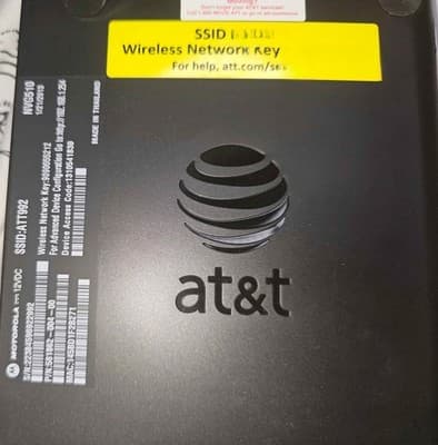 AT&T Motorola NVG510 Wireless Network Router Modem - Thumbnail 7