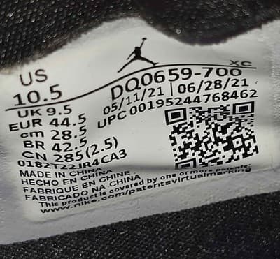Nike Air Jordan 1 Zoom Comfort 'Gold Laser' DQ0659-700 Men's Size 10.5 - Thumbnail 10