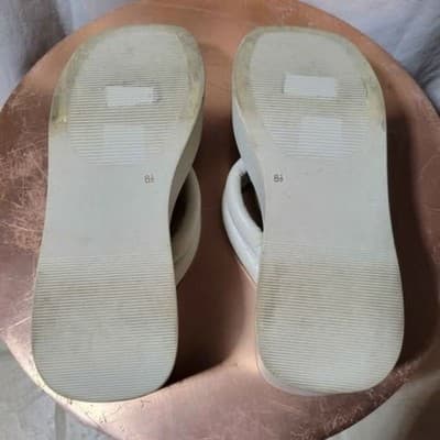 Journee Collection Women's Shareene Slip On Platform Wedge Sandals (Size 8.5) - Thumbnail 6