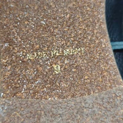 U. Men's Leather Tassel Loafer All Black Made in Japan Size 9 - Thumbnail 8