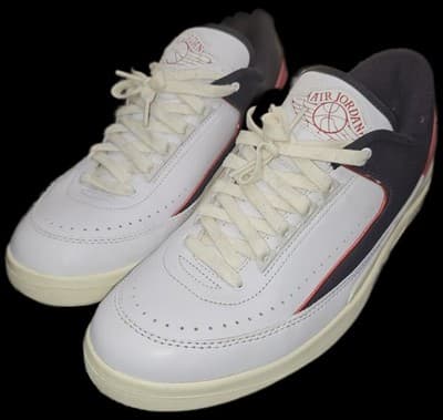 Women's Air Jordan 2 Retro Low "Chicago Twist" Sneakers Size 12 FD4849-106 - Thumbnail 2