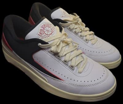 Women's Air Jordan 2 Retro Low "Chicago Twist" Sneakers Size 12 FD4849-106 - Image 1