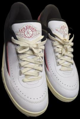 Women's Air Jordan 2 Retro Low "Chicago Twist" Sneakers Size 12 FD4849-106 - Thumbnail 7