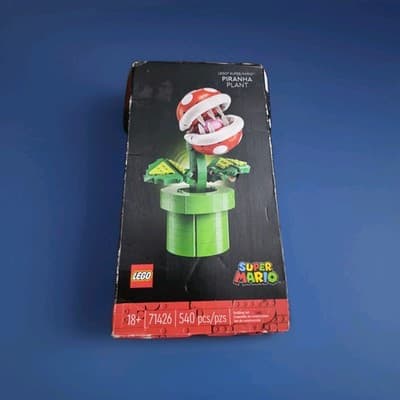 LEGO Super Mario: Piranha Plant (71426) Unopened But Box Is Damaged - Image 1