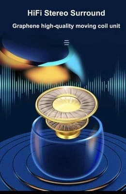 TWS 'BTH-F9-5' True Wireless Earbuds With Power Bank Easy Pairing HiFi &💧 Proof - Thumbnail 6