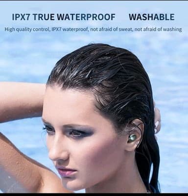 TWS 'BTH-F9-5' True Wireless Earbuds With Power Bank Easy Pairing HiFi &💧 Proof - Thumbnail 13