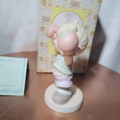 SIGNED Rare Precious Moments Life is Worth Fighting For Figurine Limited Edition - Thumbnail 5