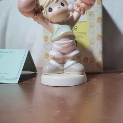 SIGNED Rare Precious Moments Life is Worth Fighting For Figurine Limited Edition - Thumbnail 8