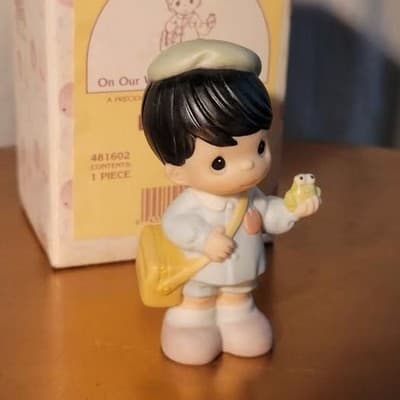 Precious Moments "On Our Way to a Special Day" Boy Figurine - Thumbnail 4