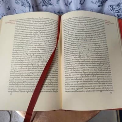 The Essays of Ralph Waldo Emerson Easton Press Leather Bound Collector's Edition - Thumbnail 6