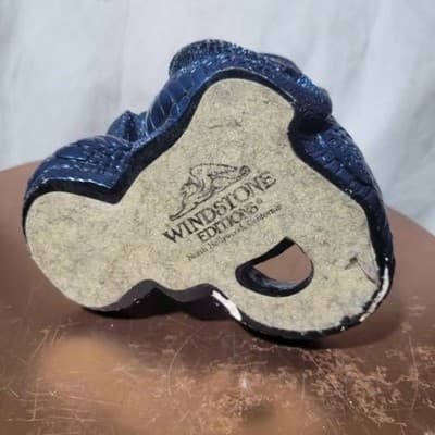 WINDSTONE EDITIONS Male Peacock Color DRAGON Sculpture Figurine Melody PENA 1986 - Thumbnail 10