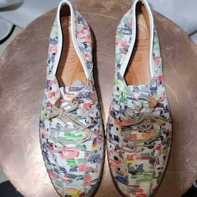 Volks Walkers 1210 Multi-color Women's Shoe (Size 11) - Thumbnail 3