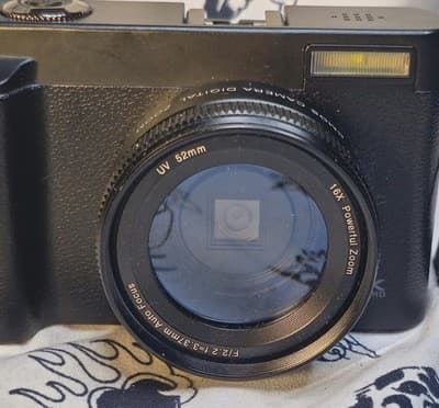 16X WiFi HD Digital Camera Video Camera DSLR with 3.0 inch Side Flip Screen - Thumbnail 2