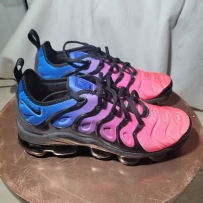 Nike Women's Air Vapormax Plus Cotton Candy Colorway Size 8 DX2746-400 - Thumbnail 8