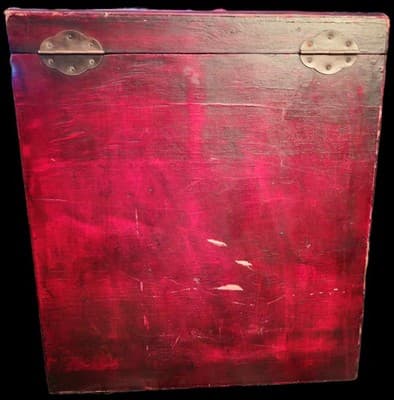 Wooden Wine Three Bottle Holder w/ Grape Designs - Thumbnail 2