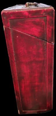 Wooden Wine Three Bottle Holder w/ Grape Designs - Thumbnail 3