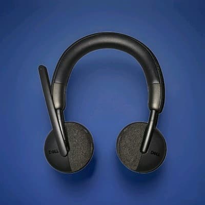 Dell WL3024 Wireless Headset Leatherette Headband (Headset + Bag Only) - Image 1