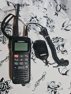 Uniden GPS Two-Way Marine Radio MHS135DSC Bundle - Image 1