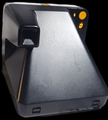 Vintage Polaroid SX-70 OneStep White with Rainbow Stripe Instant Camera - Thumbnail 5