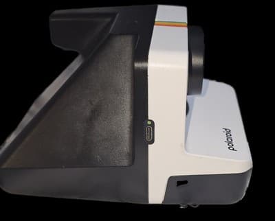 Vintage Polaroid SX-70 OneStep White with Rainbow Stripe Instant Camera - Thumbnail 6