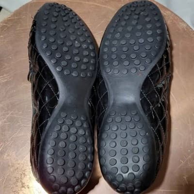 Robert Zur Black Quilted Leather Driving Loafers (Size 11) - Thumbnail 6