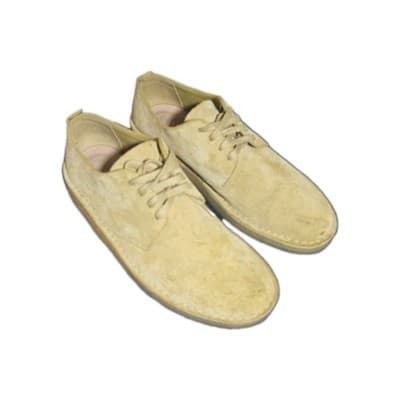 Clarks Originals Mens Coal London Maple Suede Shoes 26171491 Size 9 - Image 1