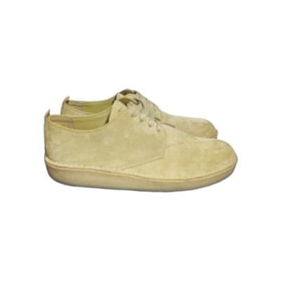 Clarks Originals Mens Coal London Maple Suede Shoes 26171491 Size 9 - Thumbnail 2